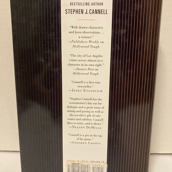 Stephen J. Cannell Vertical Coffin Book - Picture 2 of 3